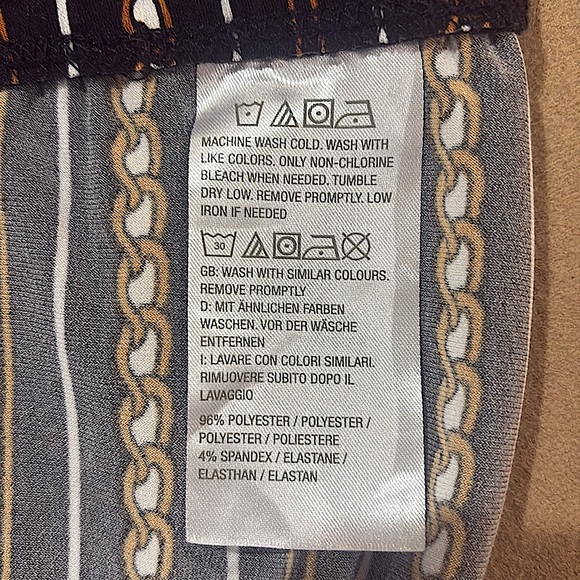 Liquid knit wide leg pants. - Picture 4 of 6